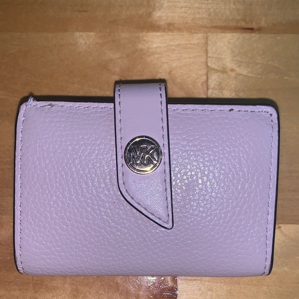 Michael Kors Lilac Leather Wallet